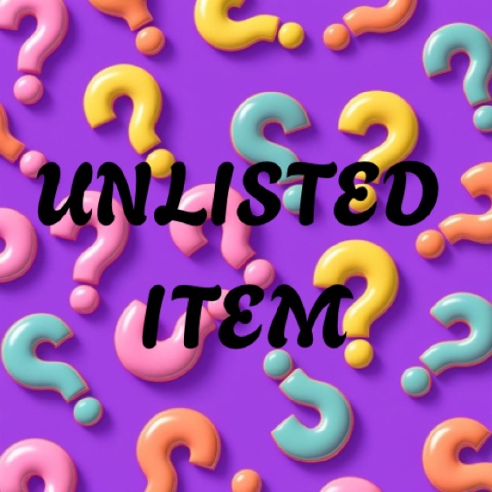 Random/ Unlisted Item - Picture 1 of 1